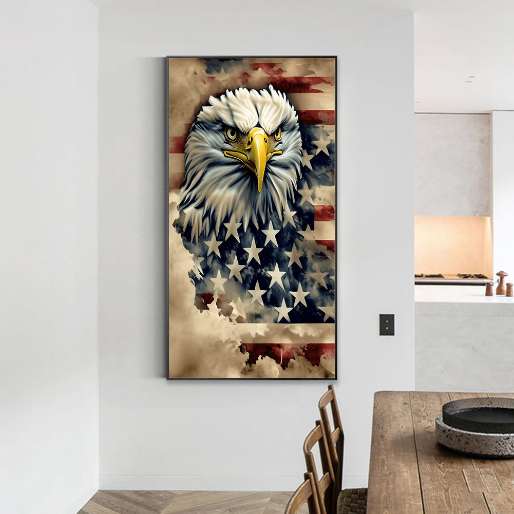 American Eagle - Full Round Drill Diamond Painting 40*70CM