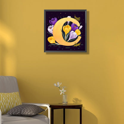 Daisy Alphabet - Full Square Drill Diamond Painting 30*30CM