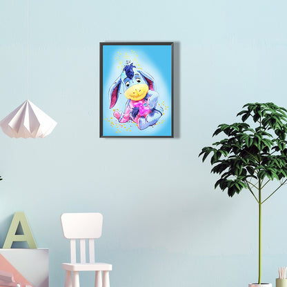 Eeyore - Full Round Drill Diamond Painting 30*40CM