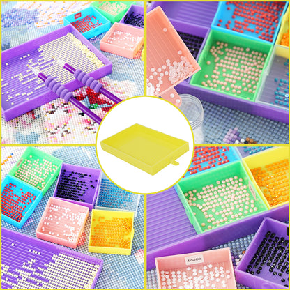 Diamond Embroidery Large Tray Silica Gel Rhinestone Capacity Plate DIY Big Tools