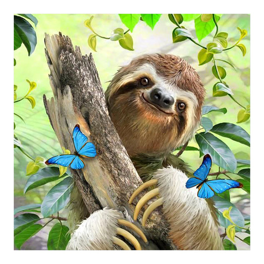 Sloth - Full Round Drill Diamond Painting 30*30CM