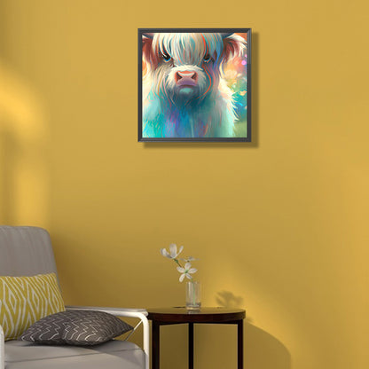Highland Yak - Full Round Drill Diamond Painting 30*30CM