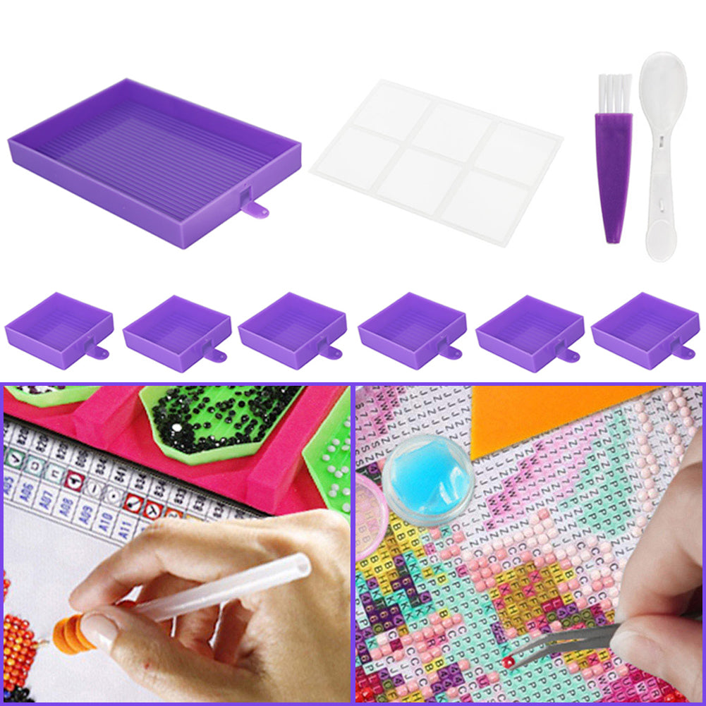 5D Diamond Painting Accessories Kits DIY Art Crafts Beads Rhinestone Tray Sorter