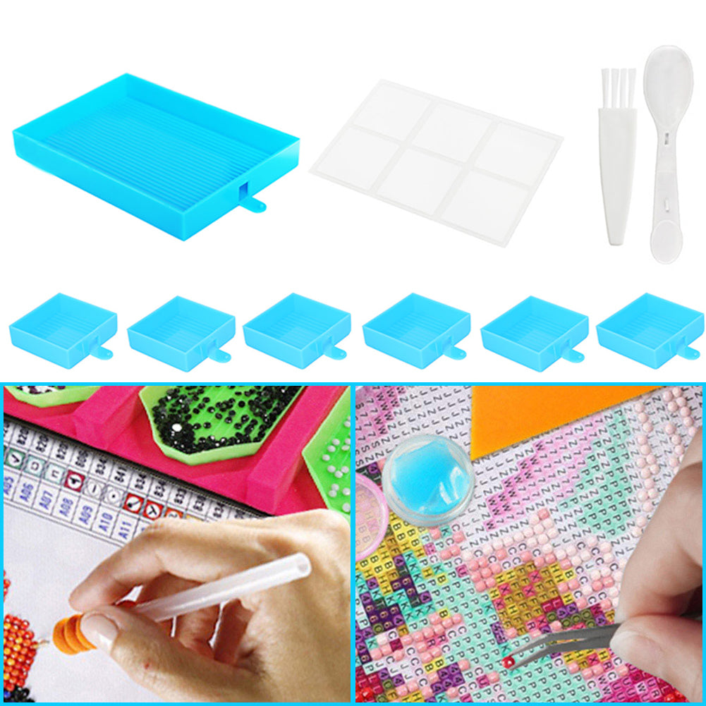 5D Diamond Painting Accessories Kits DIY Art Crafts Beads Rhinestone Tray Sorter