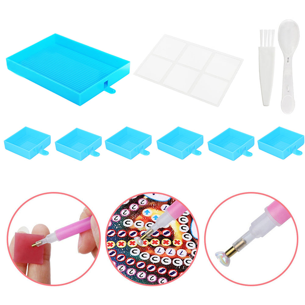 5D Diamond Painting Accessories Kits DIY Art Crafts Beads Rhinestone Tray Sorter