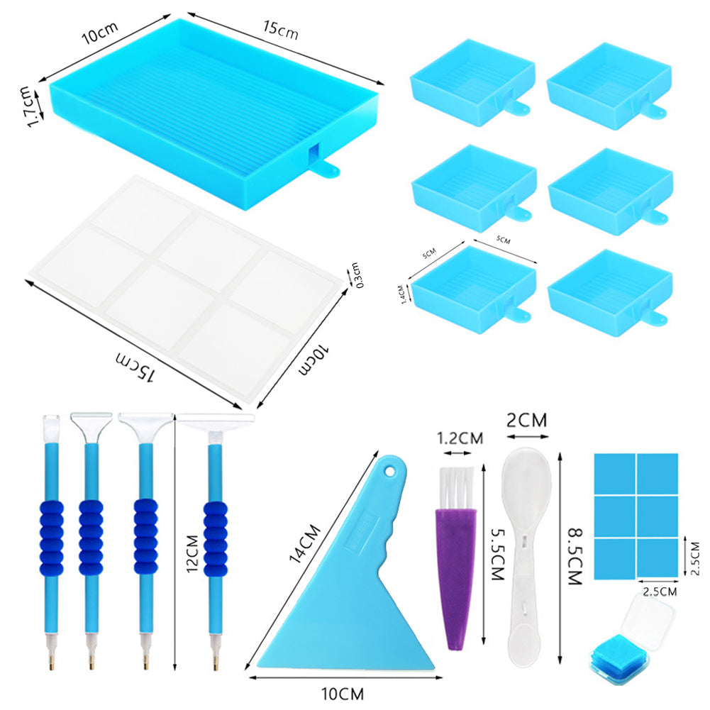 5D Diamond Painting Accessories Kits DIY Art Crafts Beads Rhinestone Tray Sorter