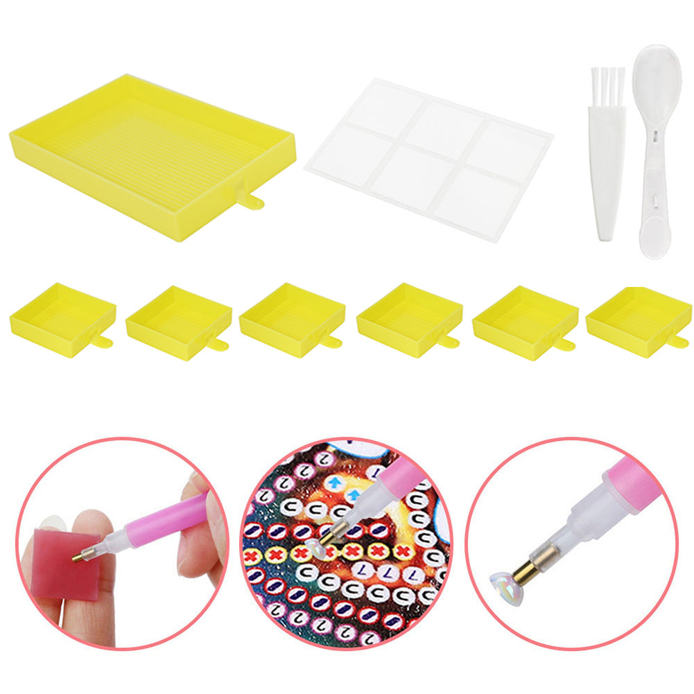 5D Diamond Painting Accessories Kits DIY Art Crafts Beads Rhinestone Tray Sorter