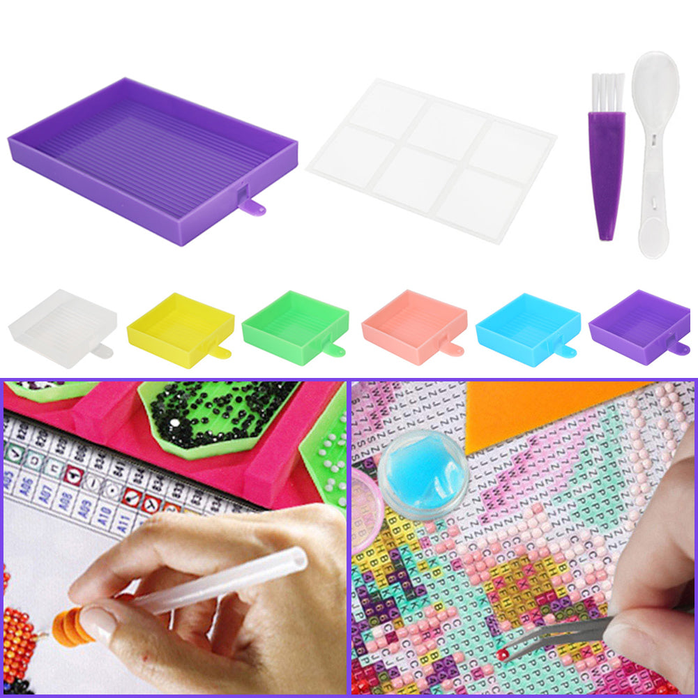 5D Diamond Painting Accessories Kits DIY Art Crafts Beads Rhinestone Tray Sorter