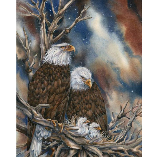 Eagle - Full Square Drill Diamond Painting 40*50CM