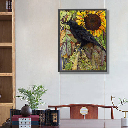 Crow - Full Square Drill Diamond Painting 40*50CM