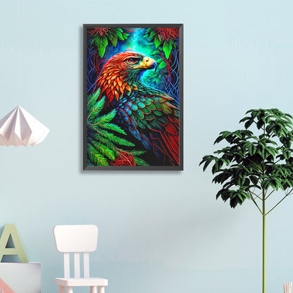 Leaves And Eagle - Full Round Drill Diamond Painting 40*60CM