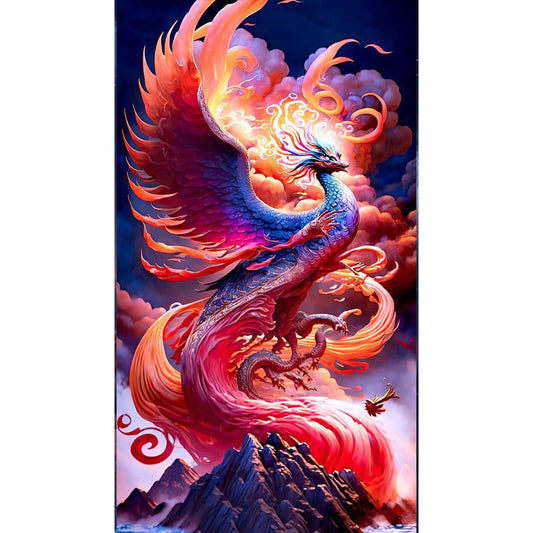 Phoenix - Full Square Drill Diamond Painting 40*70CM