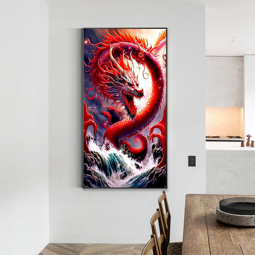 Dragon - Full Square Drill Diamond Painting 40*70CM