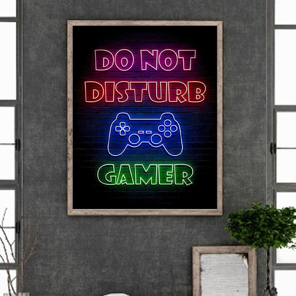 Neon Game - Full Round Drill Diamond Painting 50*60CM