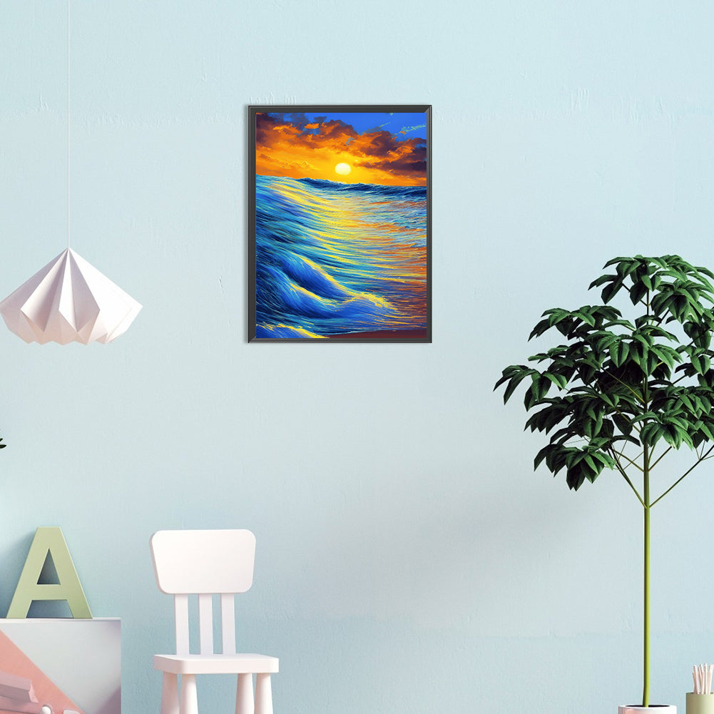 Coconut Beach - Full Round Drill Diamond Painting 30*40CM