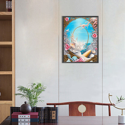Dream Beach Shells - Full Round Drill Diamond Painting 30*40CM