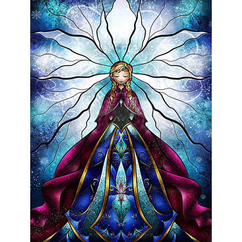 Frozen Anna - Full Round Drill Diamond Painting 30*40CM