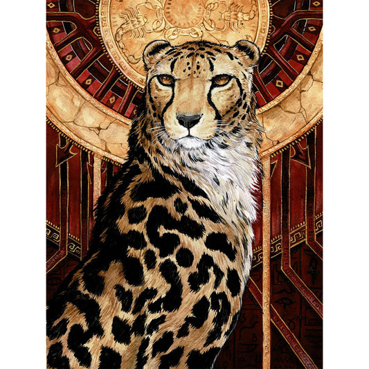 Leopard - Full Round Drill Diamond Painting 30*40CM