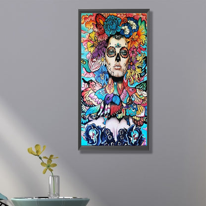 Flower Fairy - Full Round Drill Diamond Painting 30*70CM