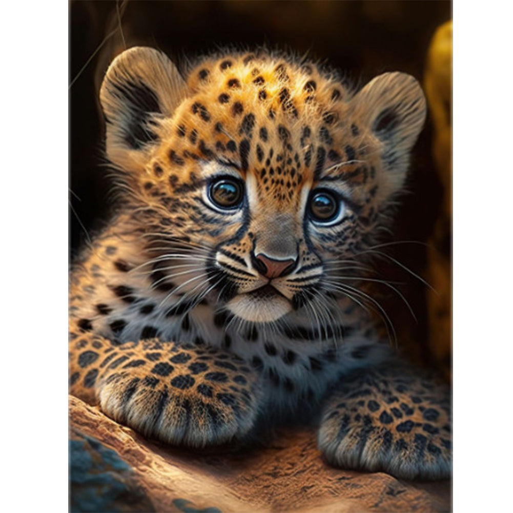 Cheetah - Full Square Drill Diamond Painting 30*40CM