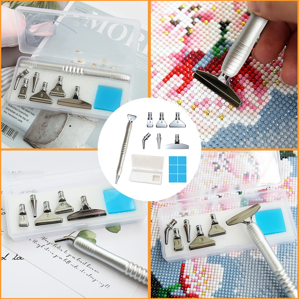 DIY 5D Diamond Painting Pen with Diamonds Accessories Point Drill Pen Set