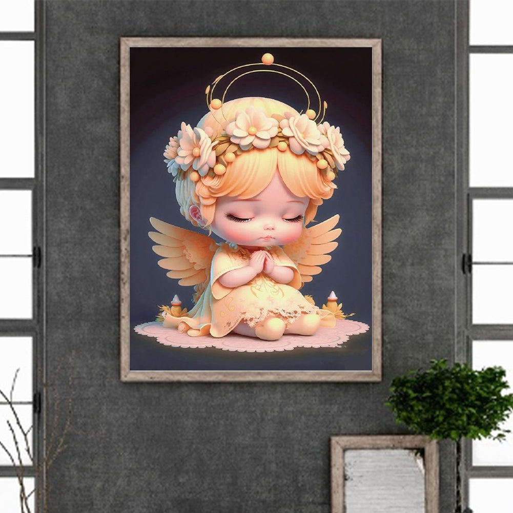 Angel Doll - Full Square Drill Diamond Painting 30*40CM