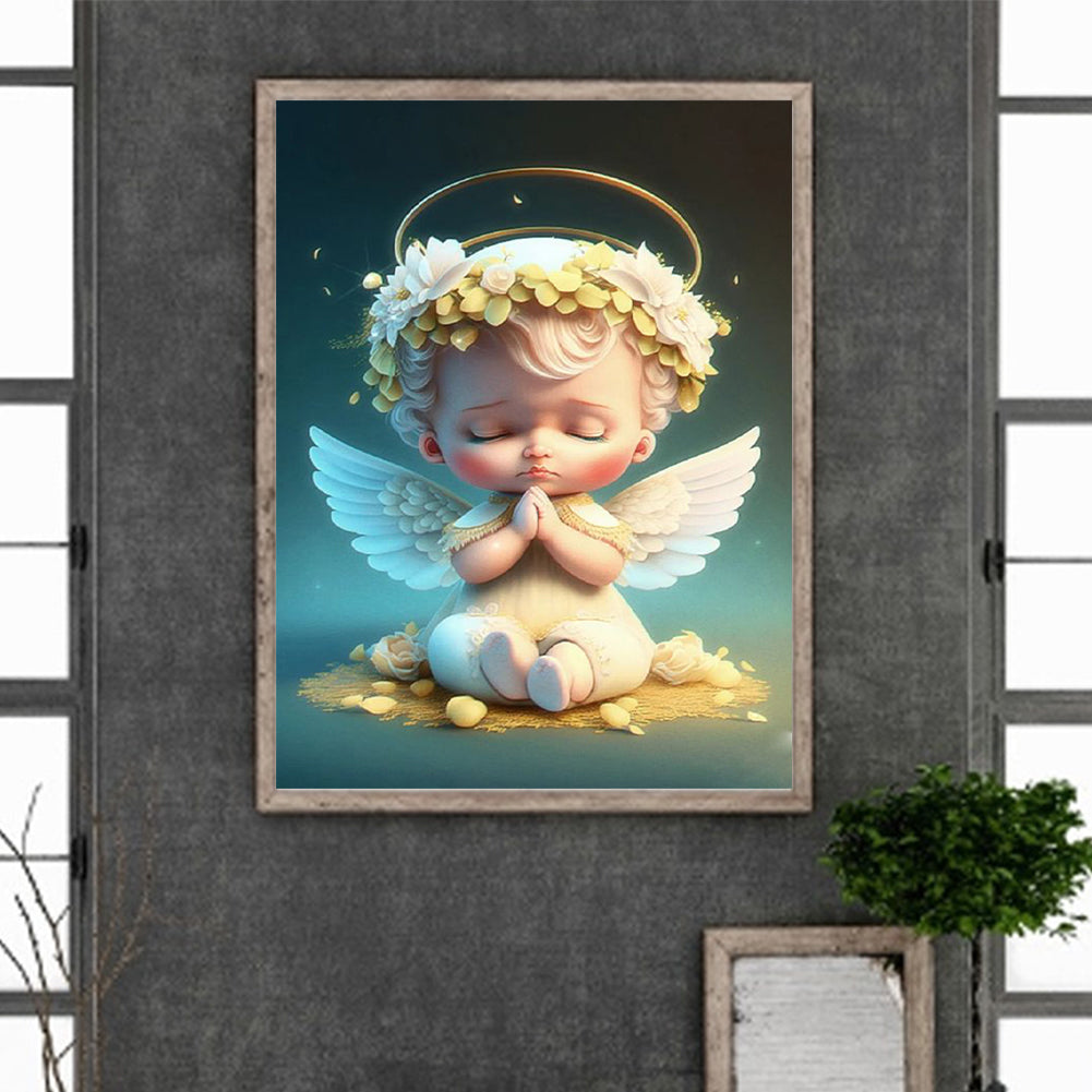 Angel Doll - Full Square Drill Diamond Painting 30*40CM