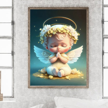 Angel Doll - Full Square Drill Diamond Painting 30*40CM