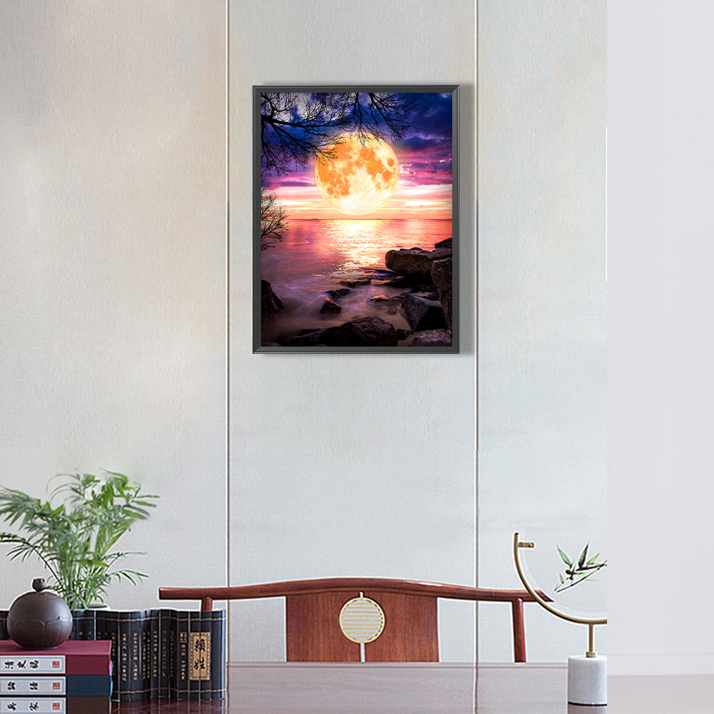 First Month - Full Round Drill Diamond Painting 30*40CM