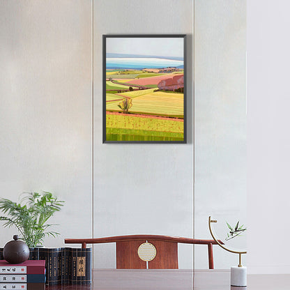 Straw Field - Full Round Drill Diamond Painting 30*40CM