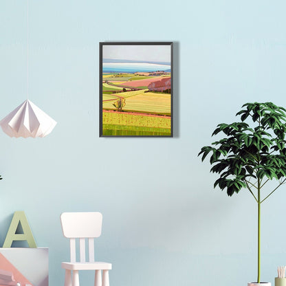 Straw Field - Full Round Drill Diamond Painting 30*40CM