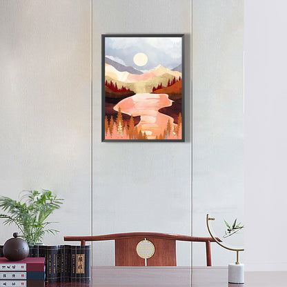 Red Forest - Full Round Drill Diamond Painting 30*40CM