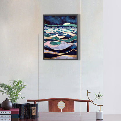 Sea ??Level - Full Round Drill Diamond Painting 30*40CM