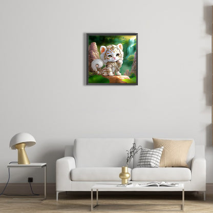 Animals In The Jungle - Full Round Drill Diamond Painting 30*30CM