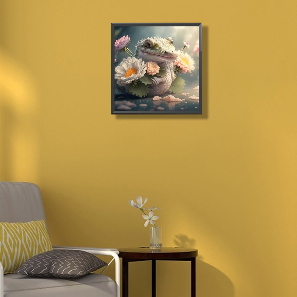 Animals In The Jungle - Full Round Drill Diamond Painting 30*30CM