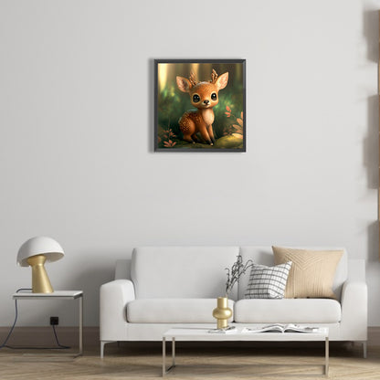 Animals In The Jungle - Full Round Drill Diamond Painting 30*30CM
