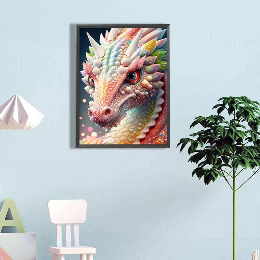 Dragon Art - Full Round Drill Diamond Painting 40*60CM