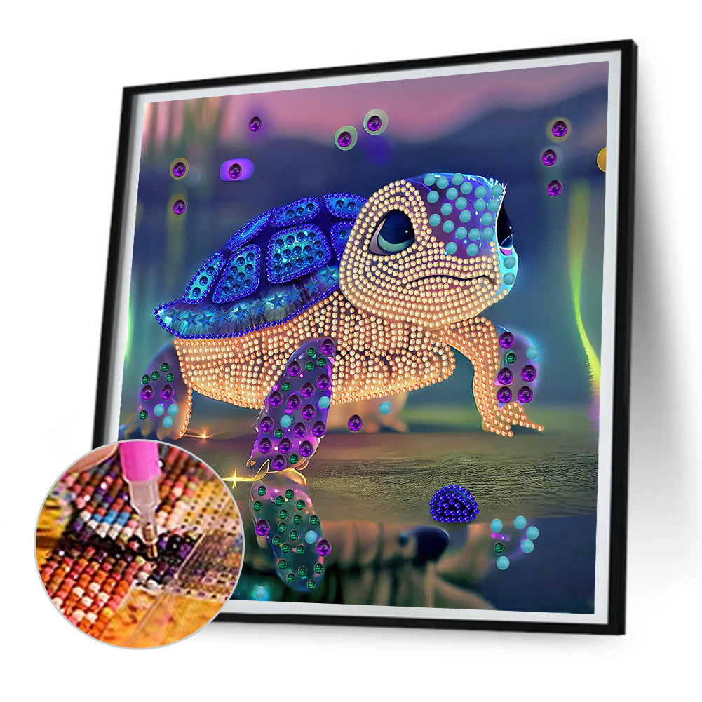 Little Turtle - Special Shaped Drill Diamond Painting 30*30CM