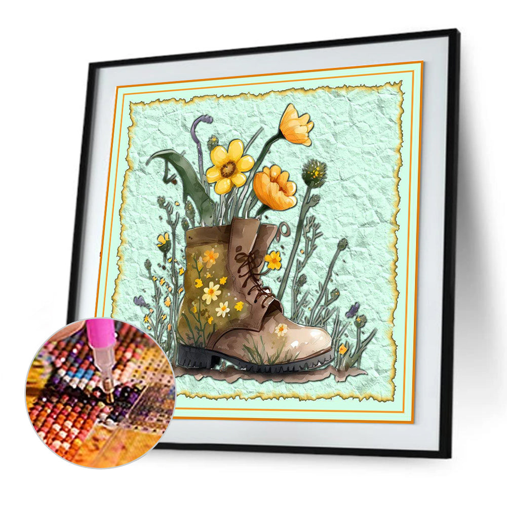 Boots - Full Round Drill Diamond Painting 30*30CM