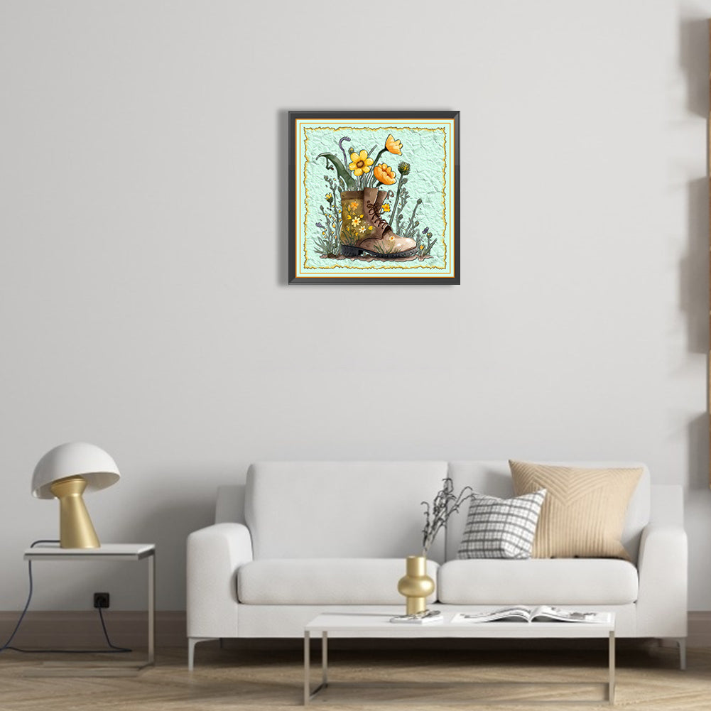 Boots - Full Round Drill Diamond Painting 30*30CM