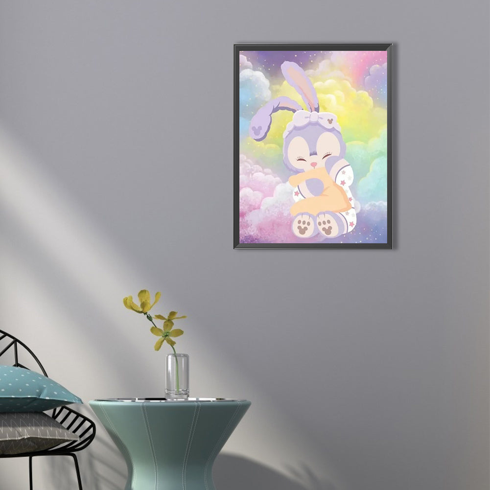 Star Dew Rainbow Cloud - Full Round Drill Diamond Painting 40*50CM