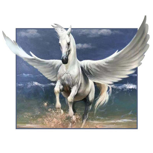 Flying Horse - Full Round Drill Diamond Painting 50*40CM