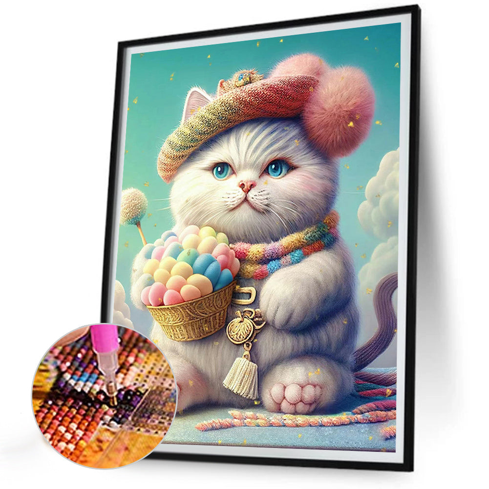 Chubby Candy Pussy - Full Round Drill Diamond Painting 30*40CM