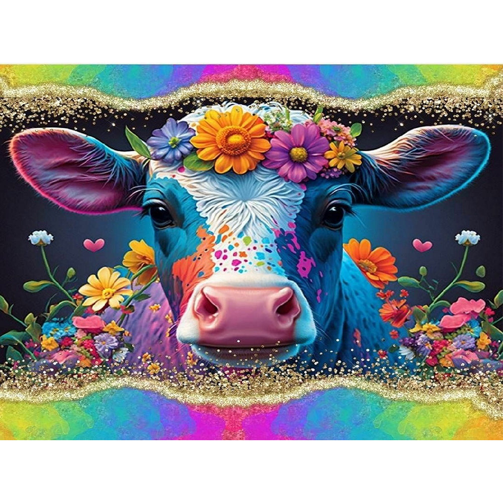 Ox - Full Round Drill Diamond Painting 40*30CM