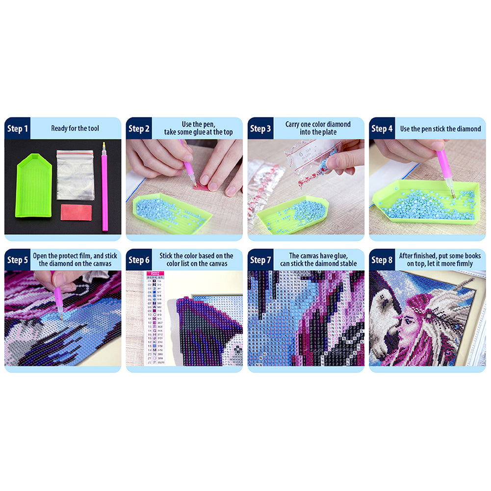 Ox - Full Round Drill Diamond Painting 40*30CM