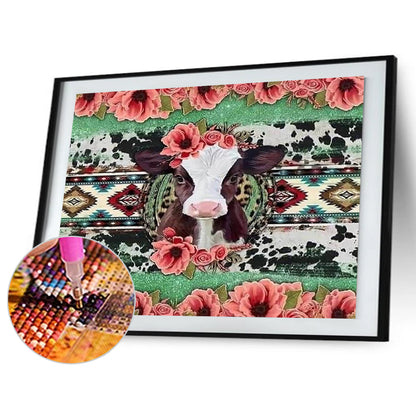 Ox - Full Round Drill Diamond Painting 40*30CM