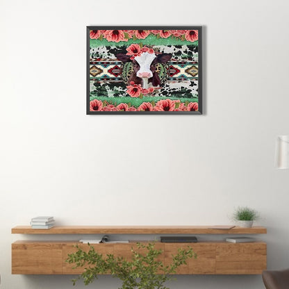 Ox - Full Round Drill Diamond Painting 40*30CM