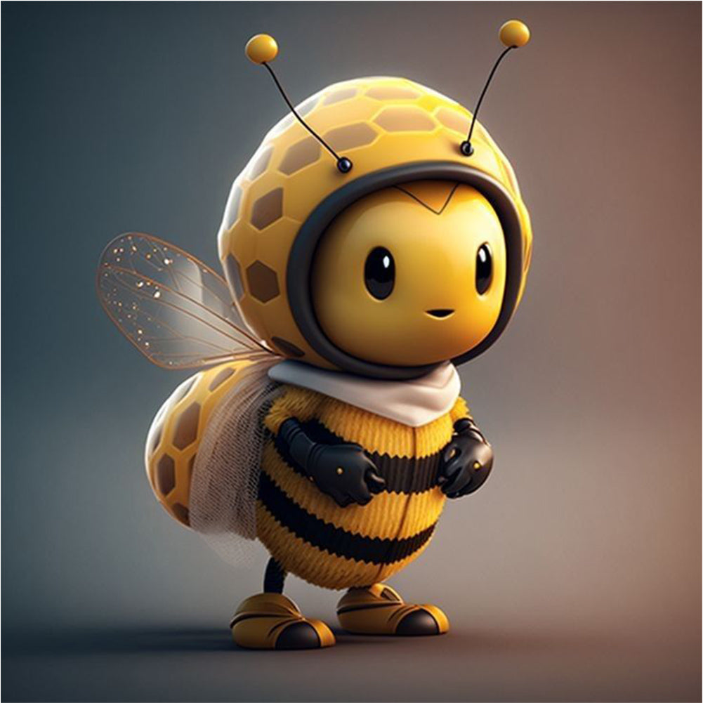 Yellow Ladybug - Full Round Drill Diamond Painting 30*30CM