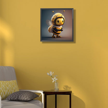 Yellow Ladybug - Full Round Drill Diamond Painting 30*30CM