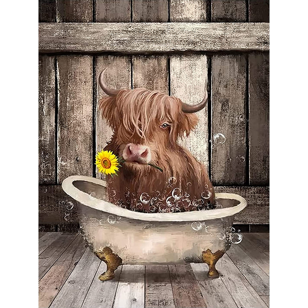 Yak - Full Round Drill Diamond Painting 30*40CM